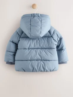 Next À capuche bleue - Doudoune bébé (0mois-2ans) Online