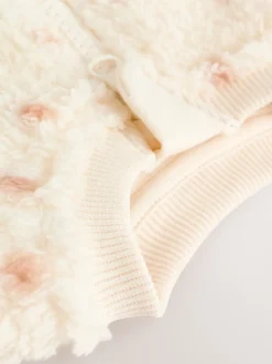 Next À pois - Heavyweight Fleece Bébé Combinaison de nuit Hot