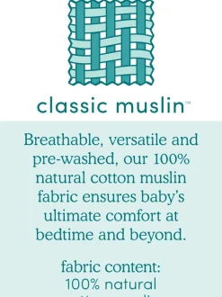 Aden + Anais Essentials 100% Coton Mousseline Histoire Bébé Burpy Bavoir Hot