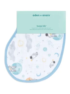 Aden + Anais Essentiel Coton Space Explorers Mousseline Bébé Burpy 100% Coton Bavoir Outlet