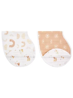 Aden + Anais 100{Mousseline de coton (0}%) pour éviter les brûlures d'estomac BIBS 2 (1) Paquet Online