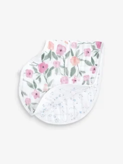 Aden + Anais 100{Mousseline de coton Ma Fleur Burpy BIBS 2 Lot Clearance
