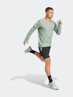 adidas Own the Run CLIMACOOL 2-en-1 Short Discount