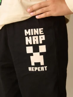 Angel & Rocket pyjama Minecraft Henley New