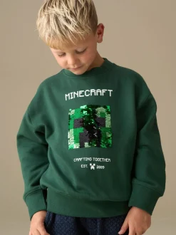 Angel & Rocket Sweat-shirt Minecraft à Sequin Online