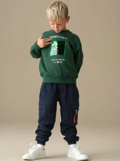 Angel & Rocket Sweat-shirt Minecraft à Sequin Online