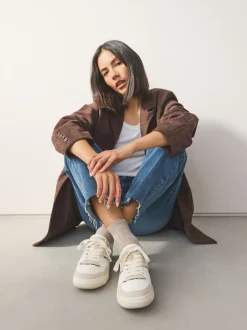 Next animal - Baskets épaisses à lacets avec empiècements Forever Comfort® Hot