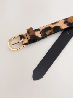 Next animal - Ceinture skinny en cuir Clearance