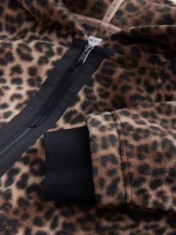 Next animal - Polaire en peau de mouton à demi-fermeture éclair