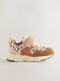 Next Animal neutre - Baskets à lacets élastiques à fermeture tactile Best