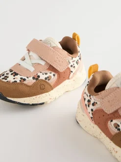 Next Animal neutre - Baskets à lacets élastiques à fermeture tactile Best