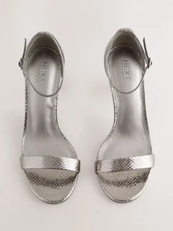 Next Anthracite - Sandales Forever Comfort® à talons et brides Sale
