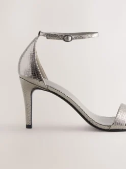 Next Anthracite - Sandales Forever Comfort® à talons et brides Sale