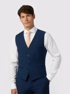 Antique Rogue Curtis Sapphire Twill Vest New