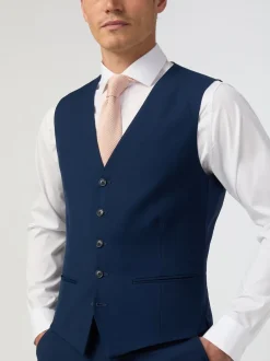 Antique Rogue Curtis Sapphire Twill Vest New