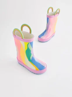 Next - Gérer Wellies Arc-en-ciel Discount