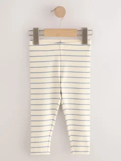 Next Arc-en-ciel - Lot de 5 leggings côtelés (3mois-7ans) Outlet