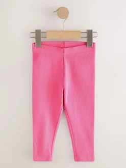 Next Arc-en-ciel - Lot de 5 leggings côtelés (3mois-7ans) Outlet