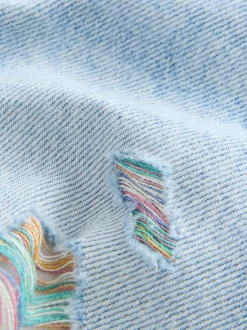 Next Arc-en-ciel - 100Shorts en coton % Frayed Edge Distressed (3-16yrs) Clearance