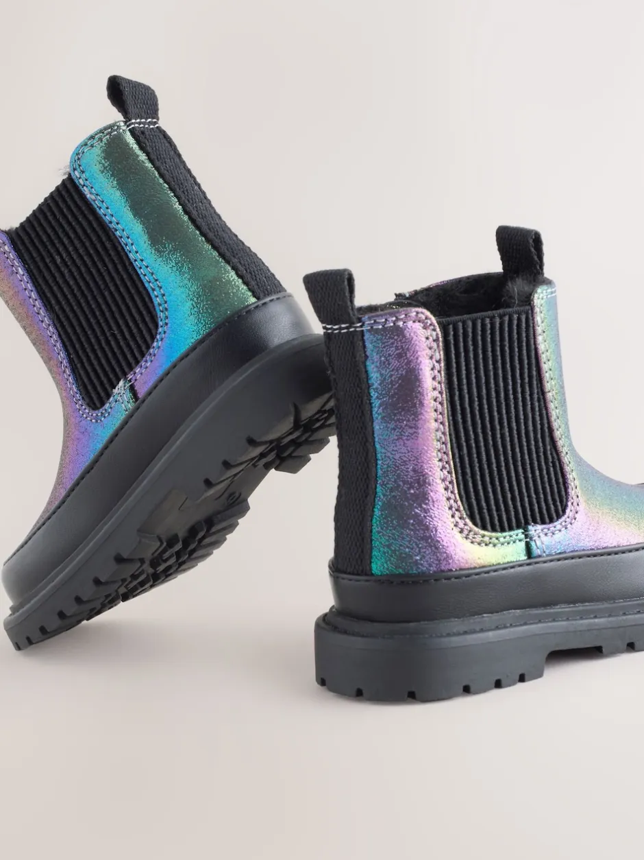 Next Arc-en-ciel multicolore - Grosses bottines Chelsea Clearance