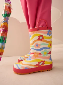 Next - Gérer Wellies Arc-en-ciel multicolore Discount