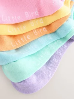 Little Bird by Jools Oliver Arc-en-ciel pastel - Lot de 6 paires de chaussettes à rayures Online