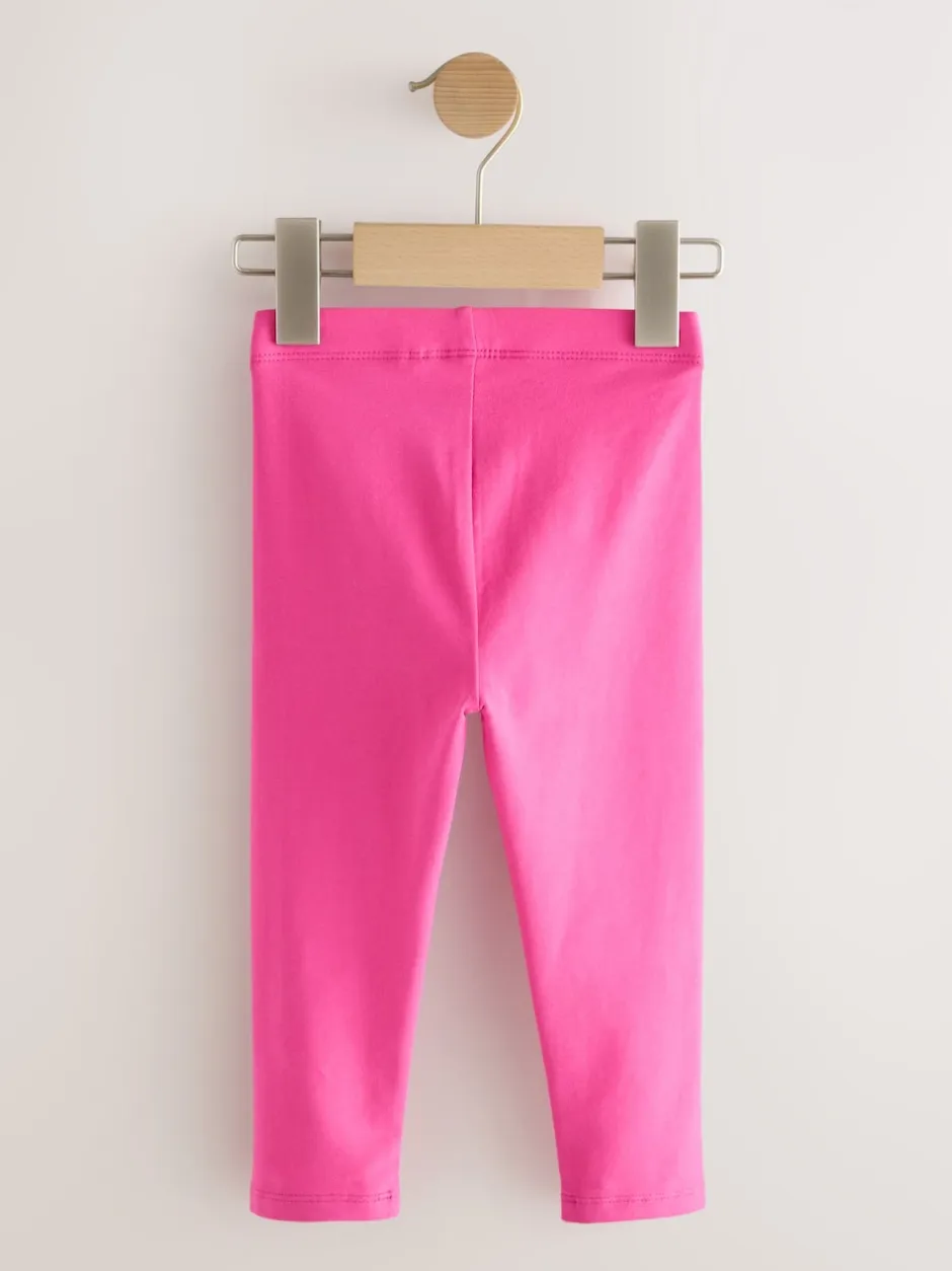 Next Arc-en-ciel rose motif nuage - Legging orné de genoux (3mois à7ans)