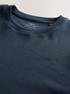 Next - T-shirt épais doux au toucher élégant Ardoise Gris