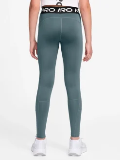 Nike - Leggings Pro Dri-FIT taille haute Ardoise minérale