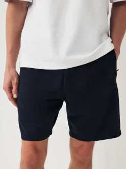 Next Ardoise/bleu marine - Lot de 2 shorts en jersey à poche zippée Clearance