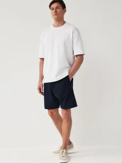 Next Ardoise/bleu marine - Lot de 2 shorts en jersey à poche zippée Clearance