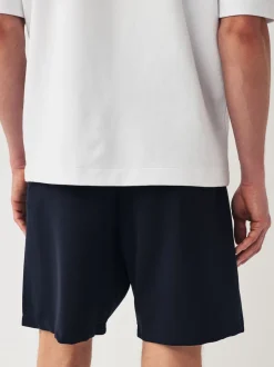 Next Ardoise/bleu marine - Lot de 2 shorts en jersey à poche zippée Clearance