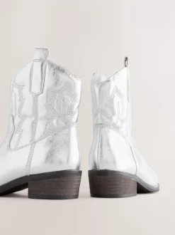 Next Argent - Bottes de cheville occidentales Online