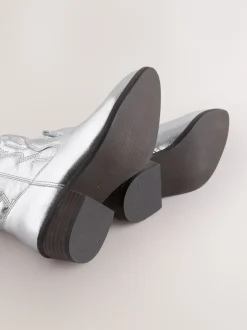 Next Argent - Bottes de cheville occidentales Online