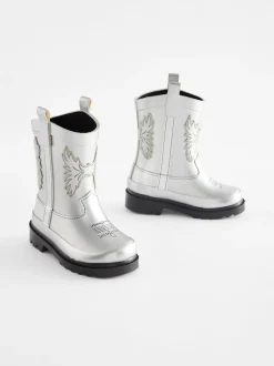 Next Argent - Bottes en caoutchouc occidentales Best