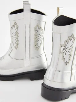 Next Argent - Bottes en caoutchouc occidentales Best