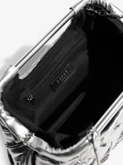 Lipsy Argent - Pochette à poignée tissée New