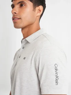 Calvin Klein Golf - Polo Uni Argent Best