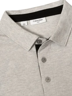 Calvin Klein Golf - Polo Uni Argent Best