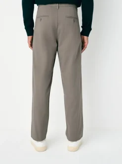 Next argile - Pantalons chinos extensibles à double pli Best