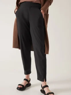 Athleta Brooklyn Pantalons taille mi-haute poids plume Discount