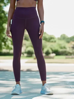 Next aubergine - Legging sculptant Active Sports Dry Tech