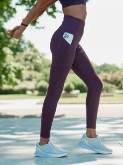 Next aubergine - Legging sculptant Active Sports Dry Tech