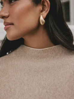 Next Avoine - Poncho cape en maille fine