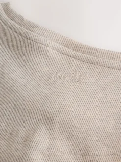 self. Avoine - soi-même. Pyjama côtelé boutonné Clearance