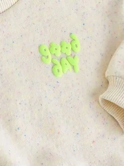 Next Avoine Nep Good Day - Sweat à col ras du cou (3mths-7yrs) New