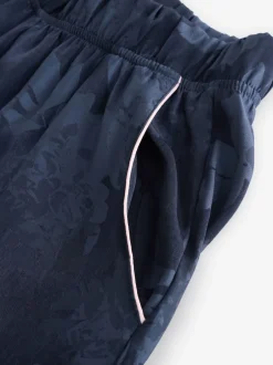 B by Ted Baker pyjama boutonné en jacquard bleu marine Online