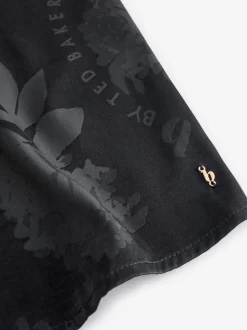 B by Ted Baker Pyjamas caraco Noir Fleuri en jacquard New