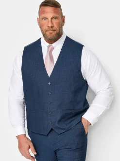 BadRhino Big & Tall Gilet de costume texturé Online