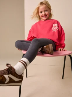 Next Bagel rouge/anthracite - Ensemble Sweat-shirt et Leggings (3-16ans) Outlet